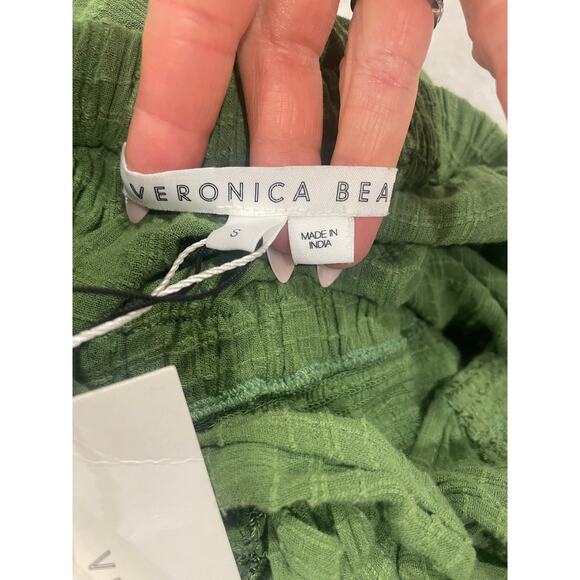 NWT Veronica Beard McKinney dress forest army green size small - Picture 10 of 14